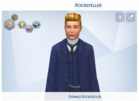 Sims 4, Donald Rockefeller